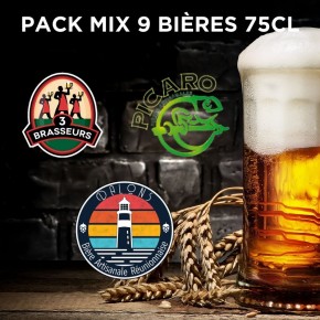 Pack Bière Reunion Mix Dalons Picaro Yab 3 Brasseurs