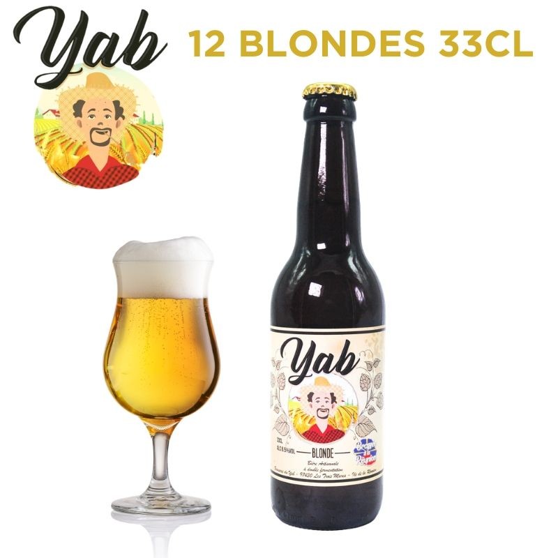 Pack Yab Blonde - 12 bières